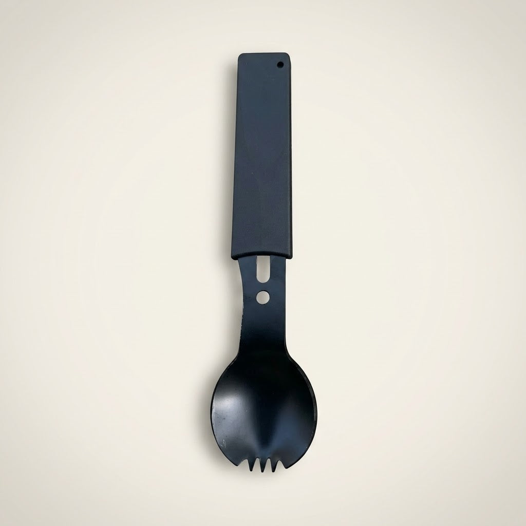 Couvert spork du kit de survie, cuillère et fourchette en un outil